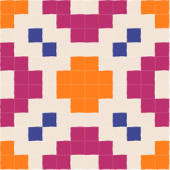 Rustic Rattan Weave Background