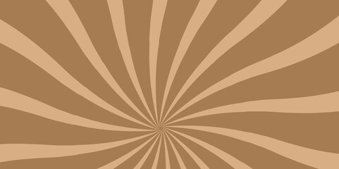 Abstract sunburst pattern colorful design. Abstract sunburst beam light vintage shine and graphic summer explosion pattern. Vintage brown gradient sunrays illustration swirl grunge backdrop line /