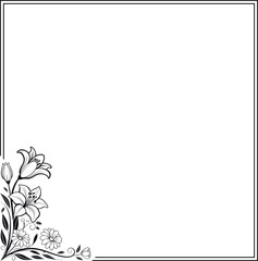 abstract floral background