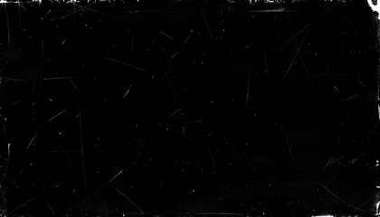 Fototapeta premium Distressed Black Texture with Scratches