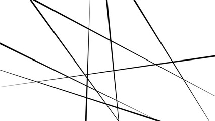 Random geometric line pattern on a transparent background. Random line low poly pattern. abstract seamless line vector. 