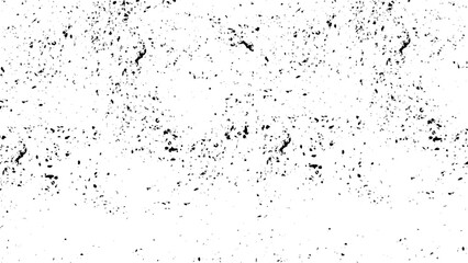 Distressed black texture. Dark grainy texture on white background.  Dust overlay textured. Grain noise particles.