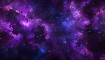 Obraz premium Deep space nebulae filled with vibrant cosmic colors.