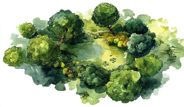 Abstract hand painted watercolour background. High quality