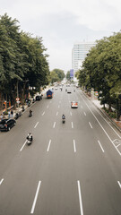 traffic on the highway