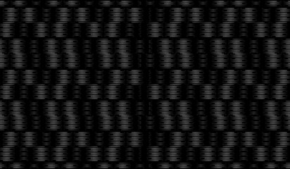 Black metal texture steel background. Perforated metal sheet.	
