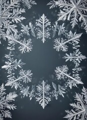 Delicate snowflake frame, vector illustration, Christmas card ,  background,  season