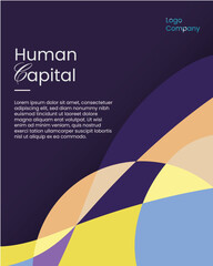 Template layout design for feed social media