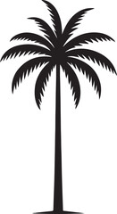 Obraz premium Palm tree Silhouette 