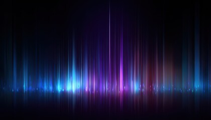 Abstract display of vibrant, vertical light beams.