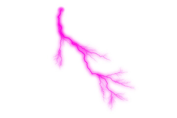 Realistic Lightning Strike Transparent PNG