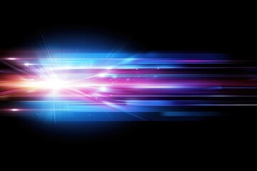 Abstract digital speed streaks