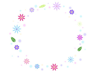 花のフレーム　A