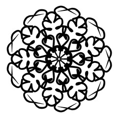 abstract floral background, Intricate, stylized floral mandala design, perfect for logos, branding, or decorative elements