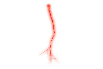 Storm Lightning Strike - No Background PNG