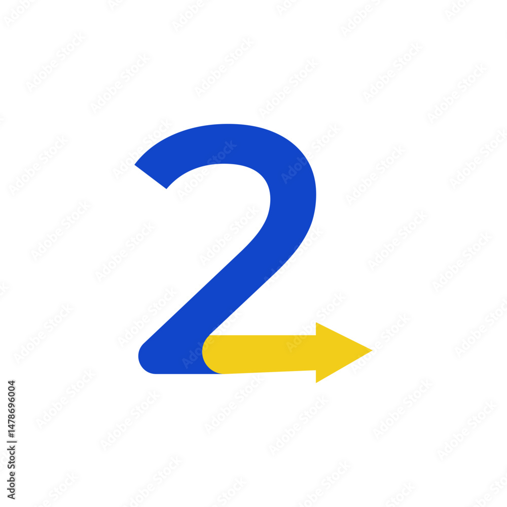 Aufkleber a bold logo features the number 