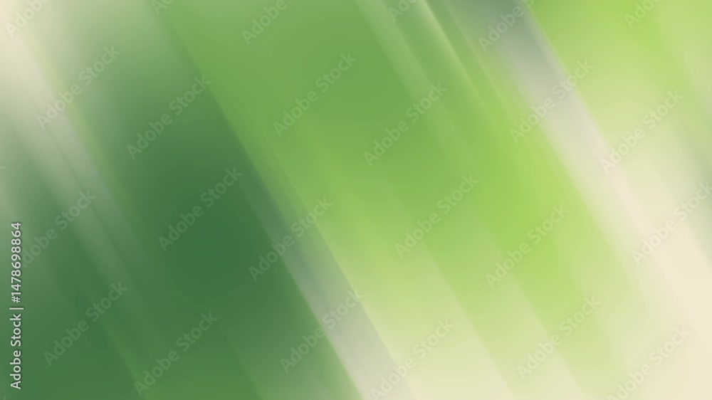 Poster abstract green and white diagonal gradient background with light and soft motion blur effect in 4k r