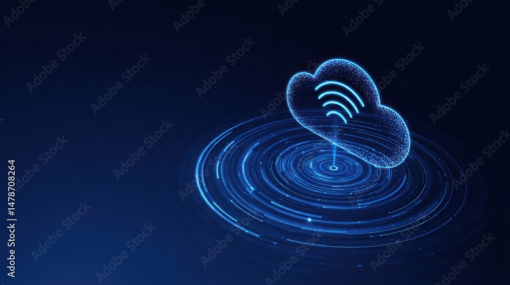 Poster detailed image of a fingerprint representing unique identification and biometric technology in a clo