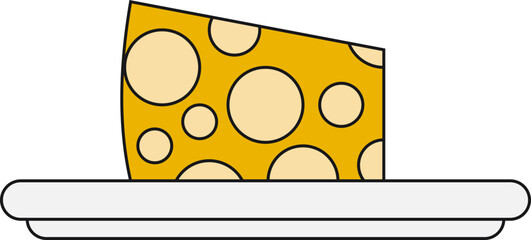 Cute Lunchtime Brush Style Icon