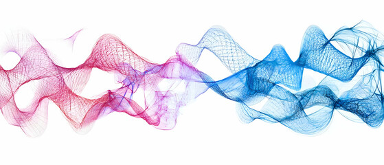 Abstract Colorful Wave Design