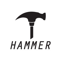 hammer logo design icon graphic image