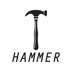 hammer logo design icon graphic image