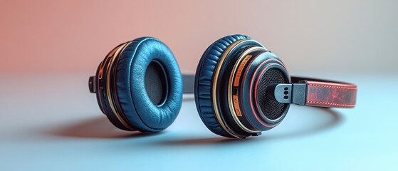 Stylish Over-Ear Headphones Immersive Audio Experience