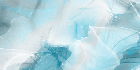 Elegant Abstract Banner Template with Colorful Paint Brush Strokes – Modern Vector Illustration for Creative Design Projects