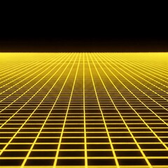 Glowing Grid Abstract Background