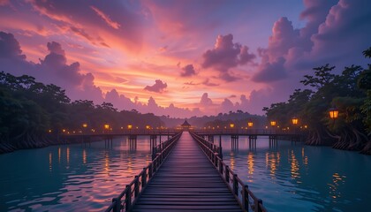 Fototapeta premium Where Water Meets Forest Plitvice Beauty