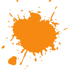 Paint Splash Shape Illustration