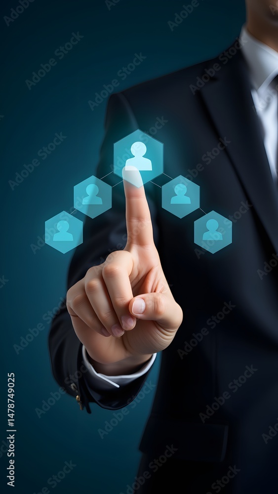 Poster strategic team management a focused approach to efficient workforce optimization and seamless collab