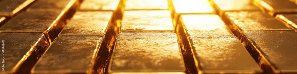 Poster Luxe Gold Investment Visualization High-Fidelity Bullion Macro Texture Capturing Financial Wealth Strategies and Premium Asset Preservation in 8K Ultra-Definition