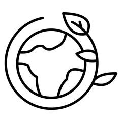 Sustainability Eco Green Icon