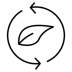 Sustainability Eco Green Icon