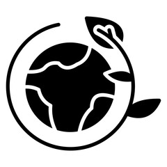 Sustainability Eco Green Icon
