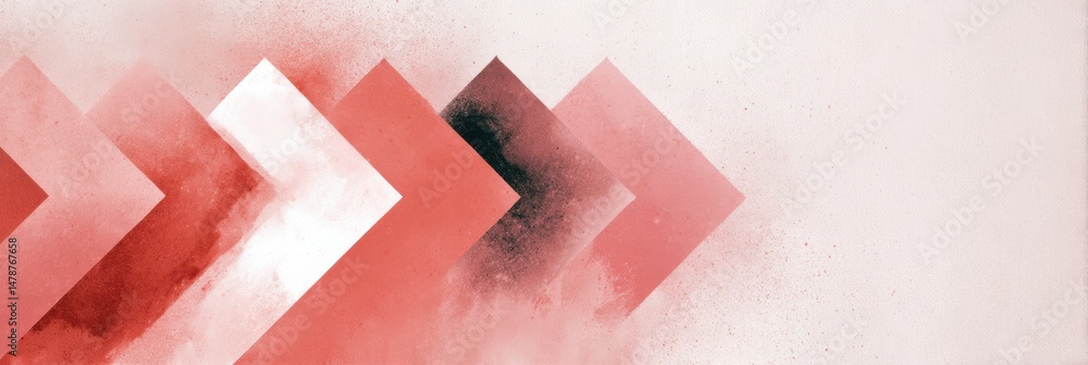 Poster Dynamic Geometric Flow Abstract Gradient Arrow Motion Graphics for Digital Branding, Creative Direction, and Contemporary Visual Communication Design