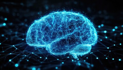 Digital brain network, intricate connections