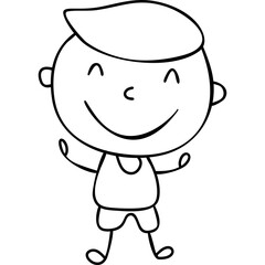 Children Draw Doodle