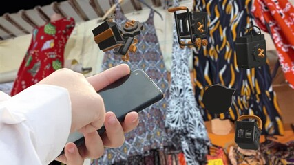 E-commerce AI data analyze, online shopping, marketing commerce sale, website advertising promotion banking payment digital marketing strategy and goals, digital search engine SEO social media ads