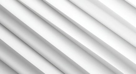 Fototapeta premium Abstract design of diagonal lines in white.