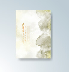 Cards with watercolor background. Design for your cover, date, postcard, banner, logo.