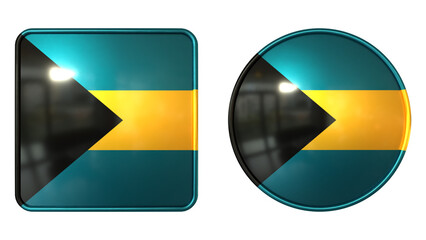 The Bahamas Flag Icon