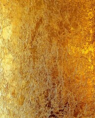 Fototapeta premium Golden texture close up shot showing detail and depth for background use in design and art projects studio
