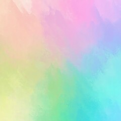 A soft, pastel-hued background featuring delicate watercolor paint swirls in shades of pink, blue, and yellow, creating a dreamy, artistic atmosphere.