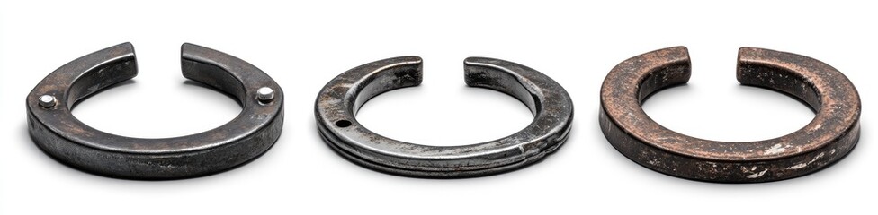 Metal Rings with Textured Surfaces