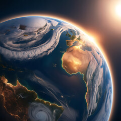 Earth View From Space