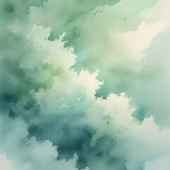 Serene Watercolor Mist
