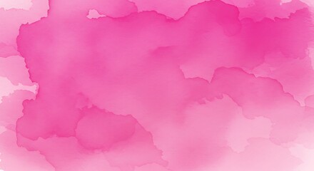 Pink Watercolor Dreamscape: A Fluid Exploration of Color and Form