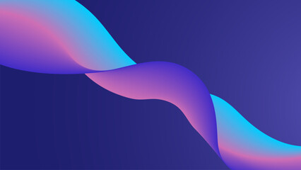 Colorful Wave Gradient Background 